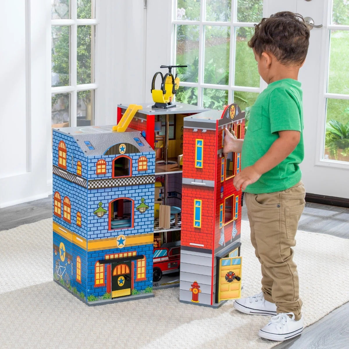 Everyday Heroes Wooden Play Set