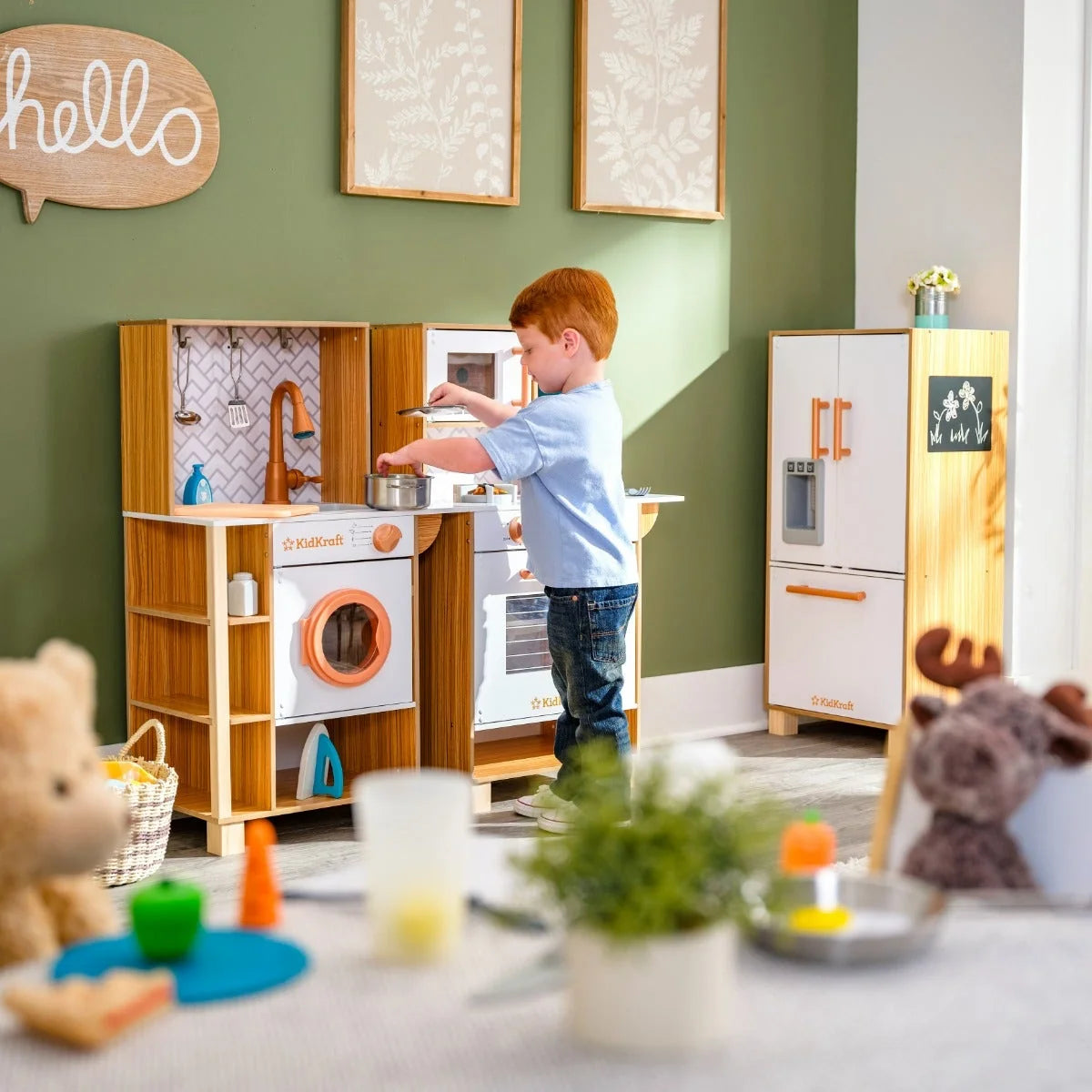 3-Piece Play Kitchen Set