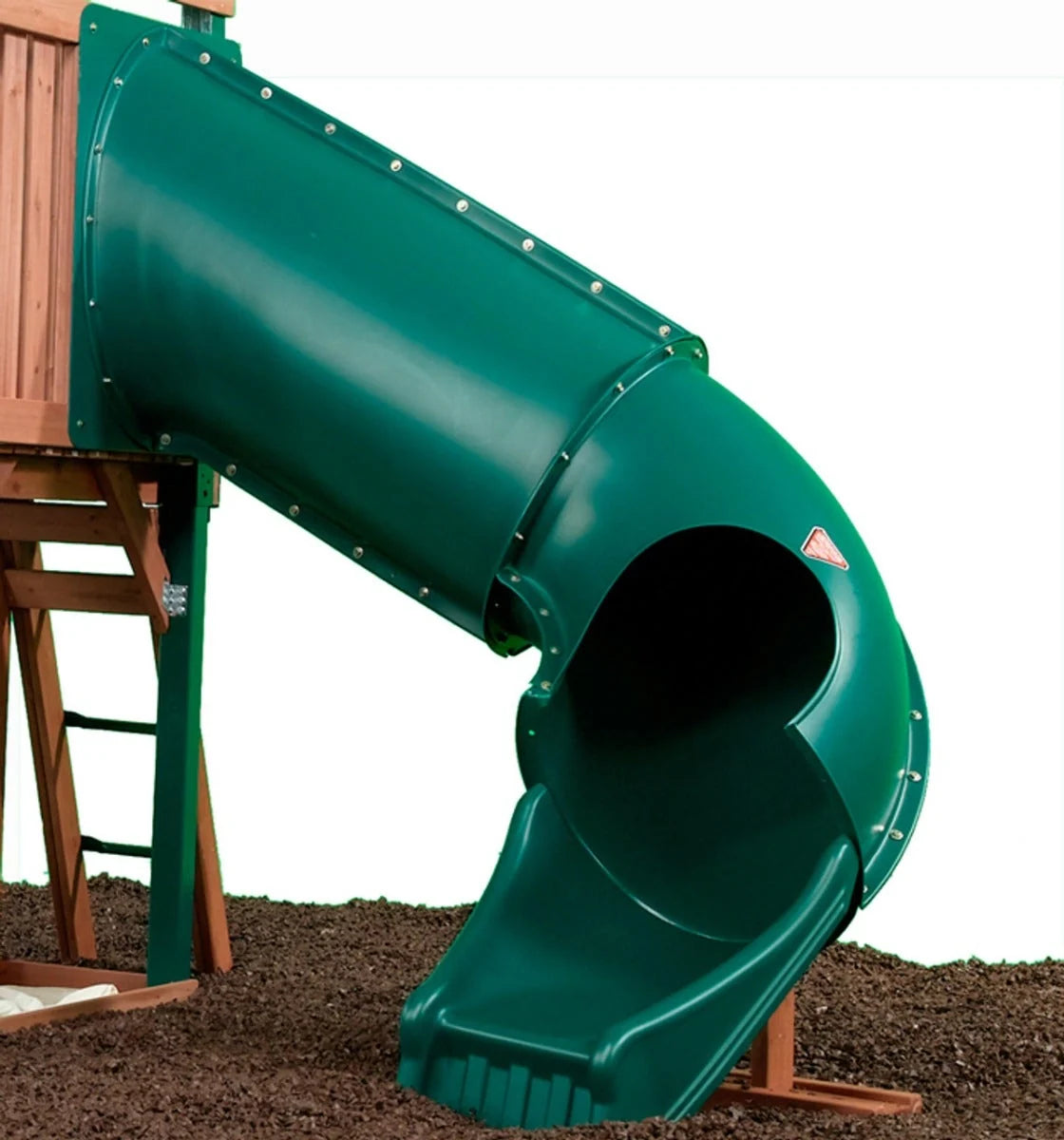 Twister Tube Slide by Swing-N-Slide - 4 ft. - Green