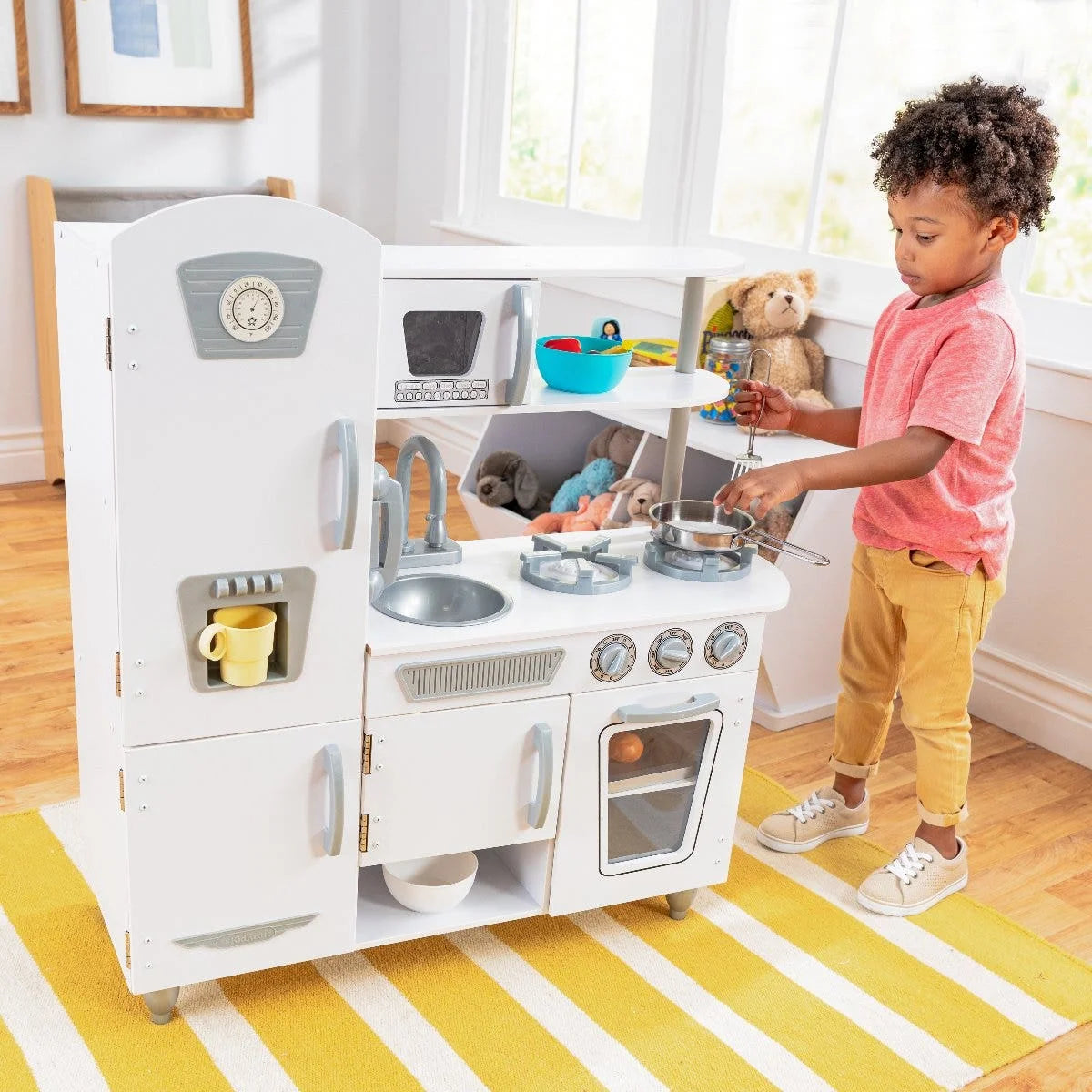 Vintage Play Kitchen - White
