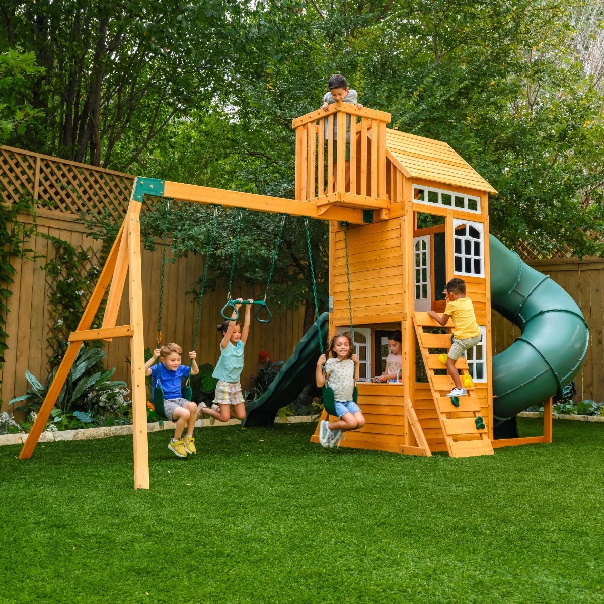 Ridgemoor Perch Swing Set - Installation Available (Assembly)