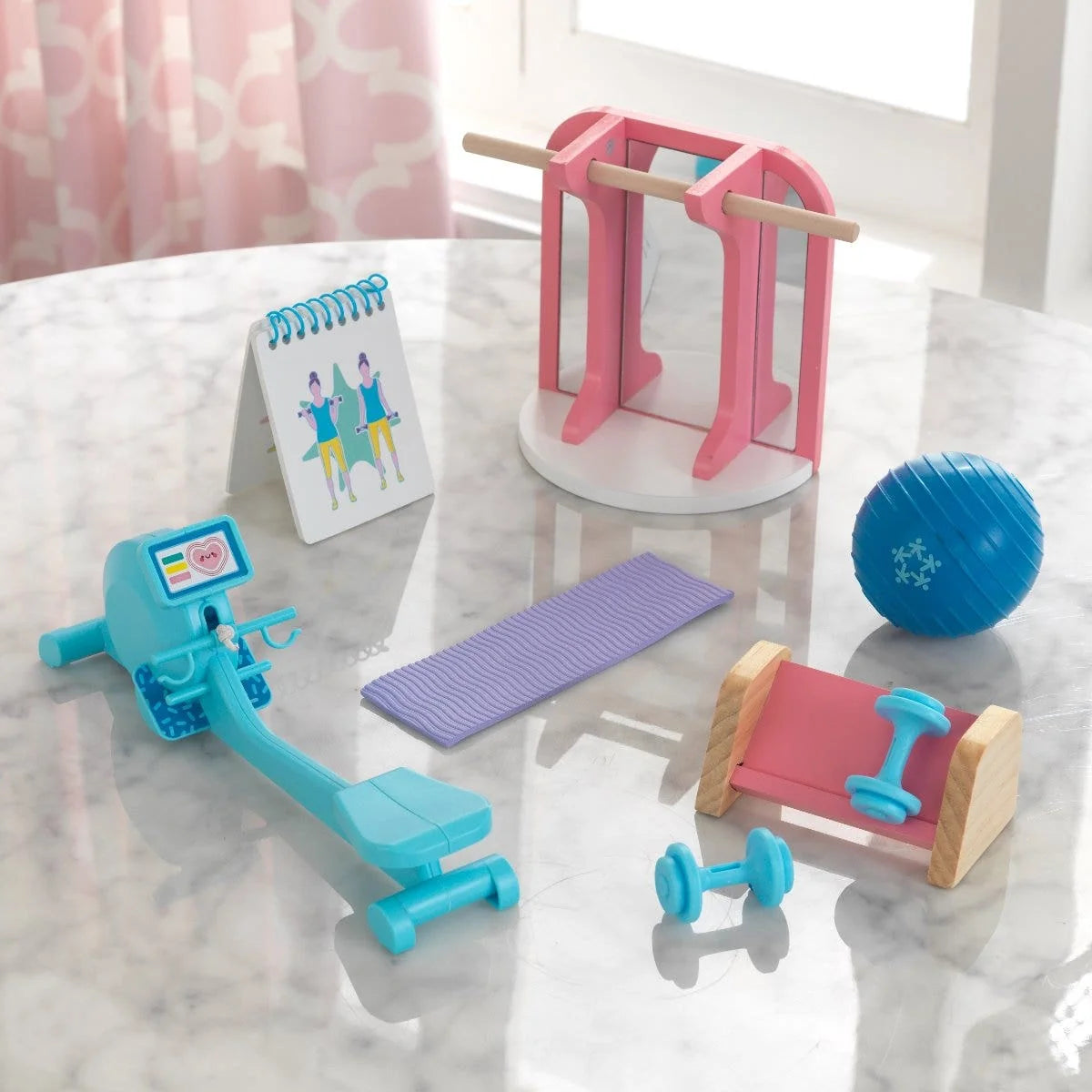 Dollhouse Accessory Pack: Home Gym