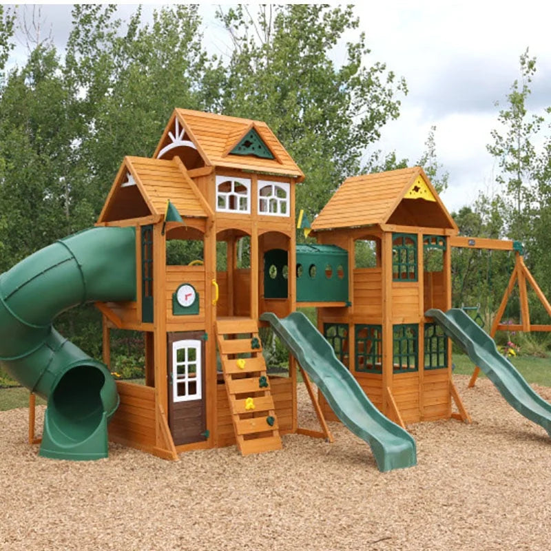 Paramount Wooden Swing Set / Playset - Installation Available