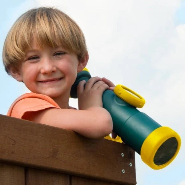 Playset Telescope with Working Compass by Swing-N-Slide - Green
