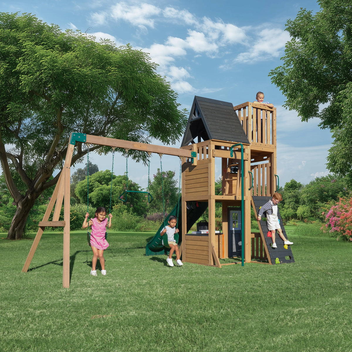 Parkwood Post Swing Set - Installation Available