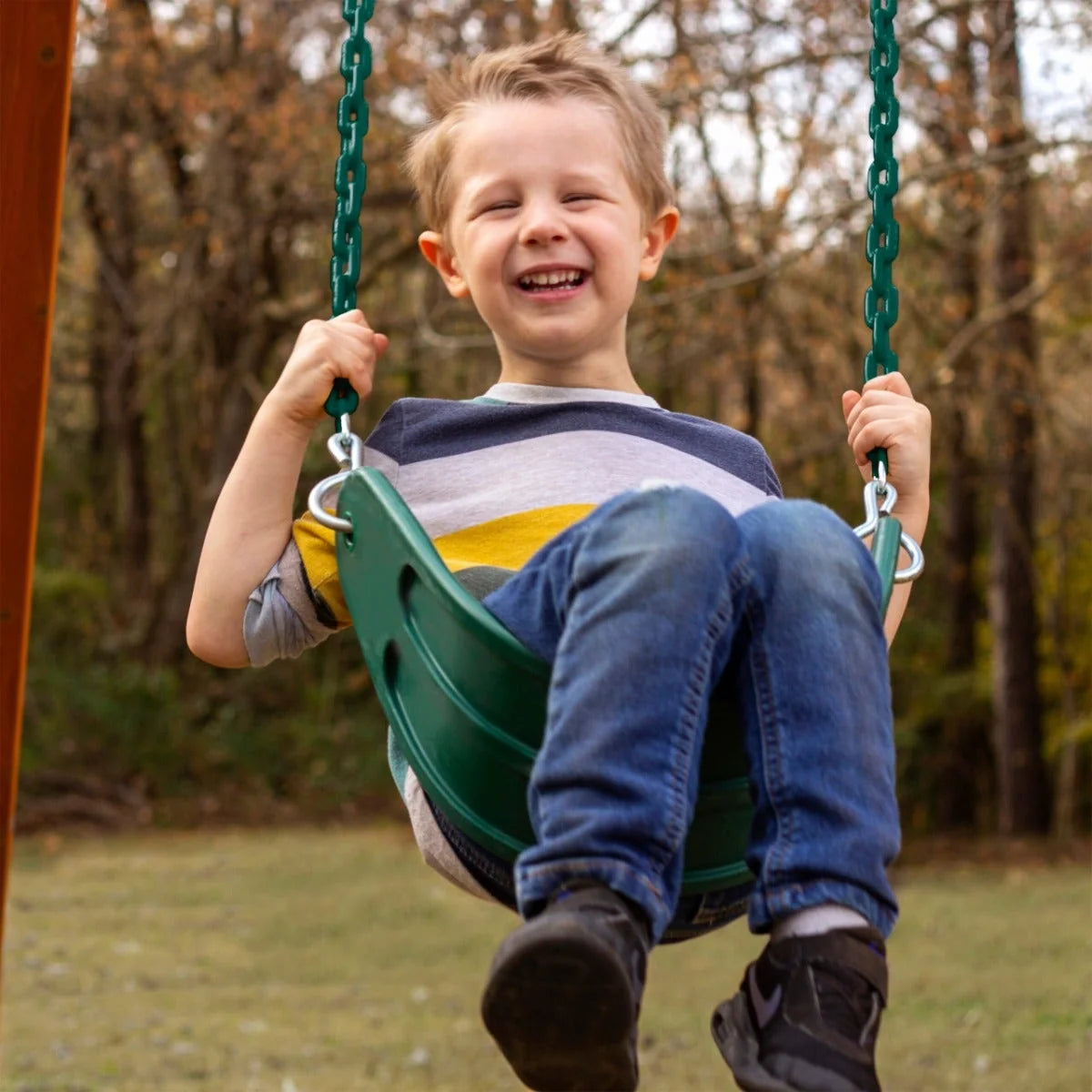 Heavy-Duty Swing Seat by Swing-N-Slide - Green