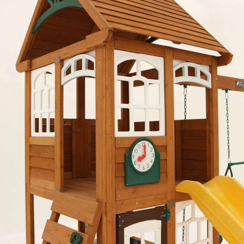 McKinley Wooden Swing Set / Playset - Installation Available (Assembly)