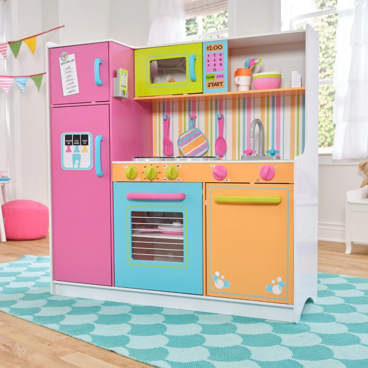 Deluxe Big and Bright Play Kitchen