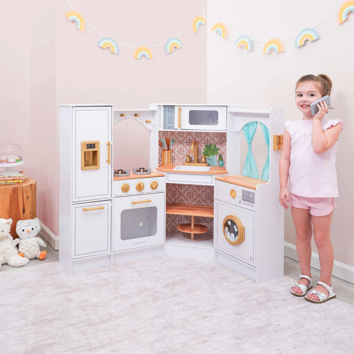 Ultimate Corner Play Kitchen with Lights & Sounds