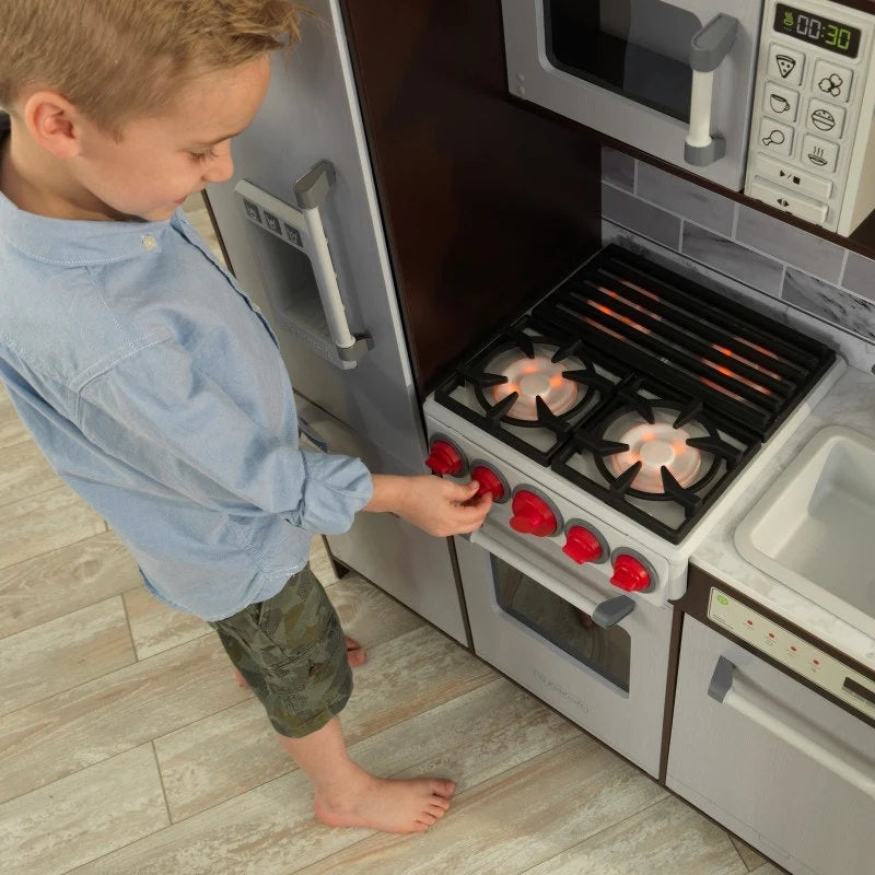 Uptown Elite Espresso Play Kitchen
