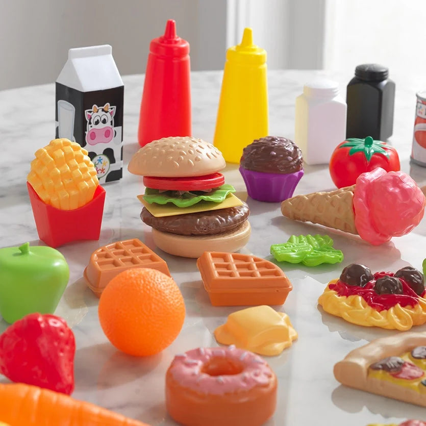 65-Piece Play Food Set