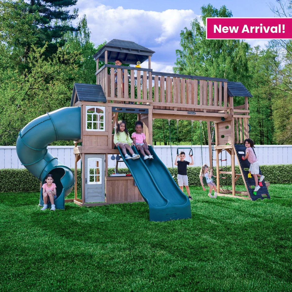 Treetop Observatory Swing Set - Installation Available