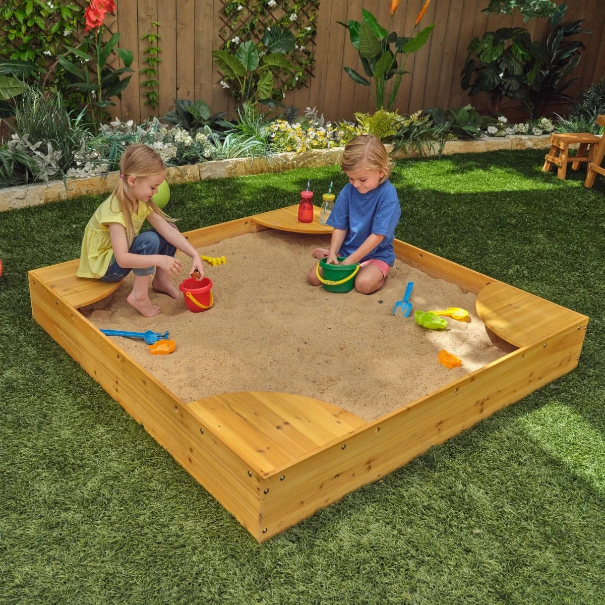 Backyard Sandbox - Honey