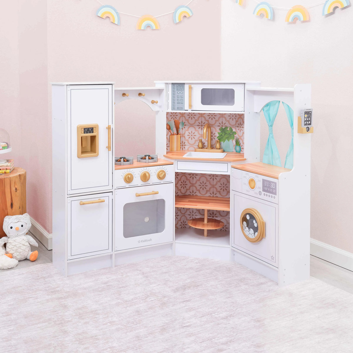 Ultimate Corner Play Kitchen with Lights & Sounds