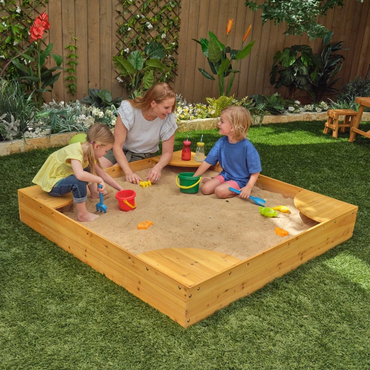 Backyard Sandbox - Honey