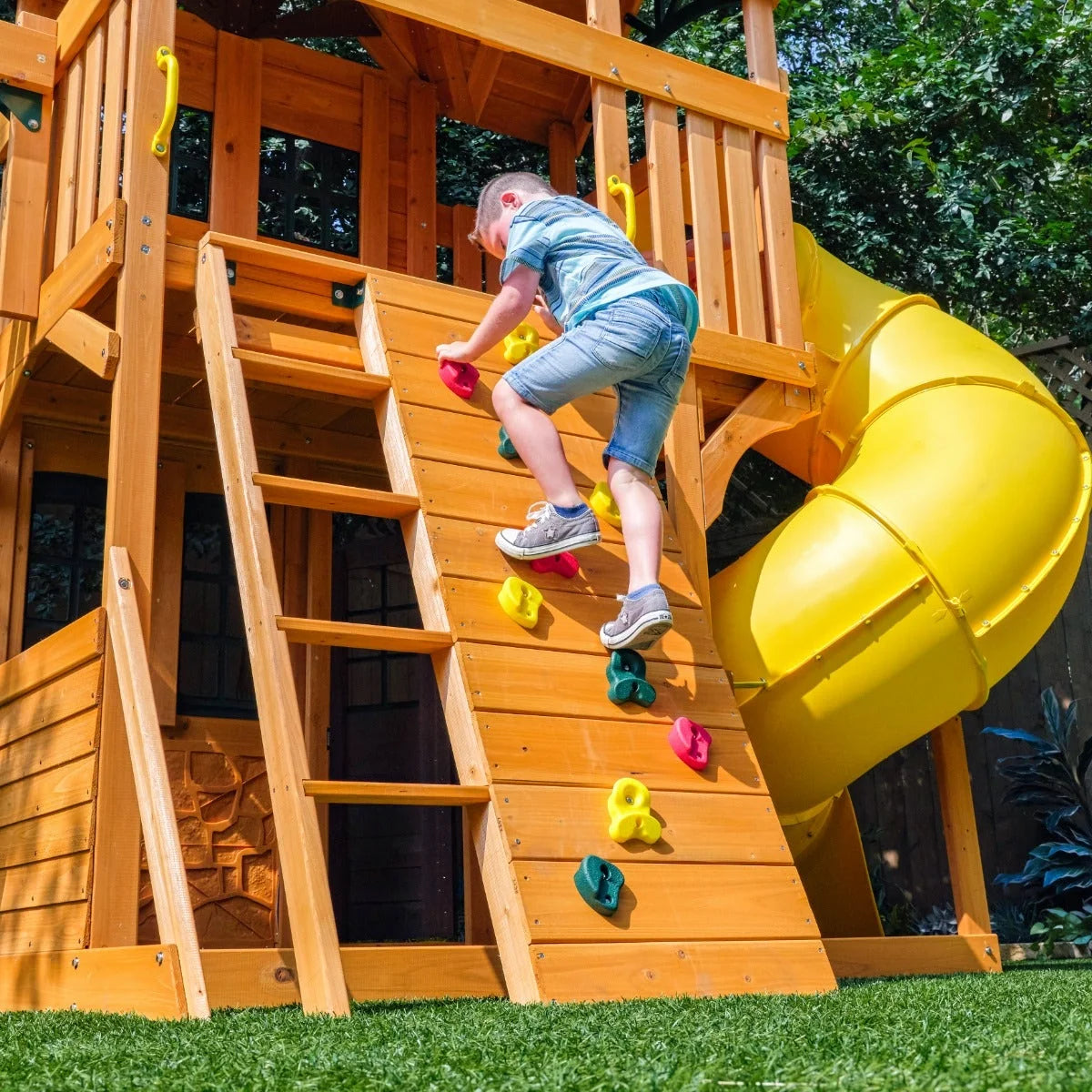 Boulder Station Swing Set / Playset - Installation Available (Assembly)