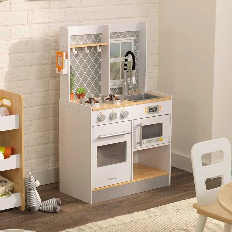 Let's Cook Wooden Play Kitchen