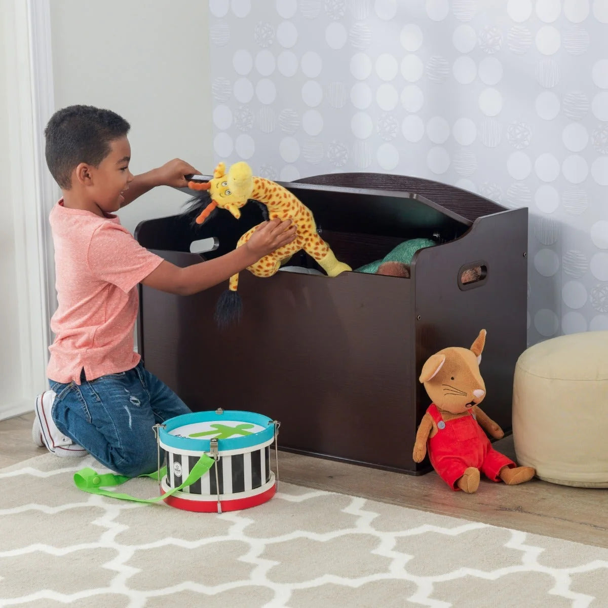 Austin Toy Box - Espresso