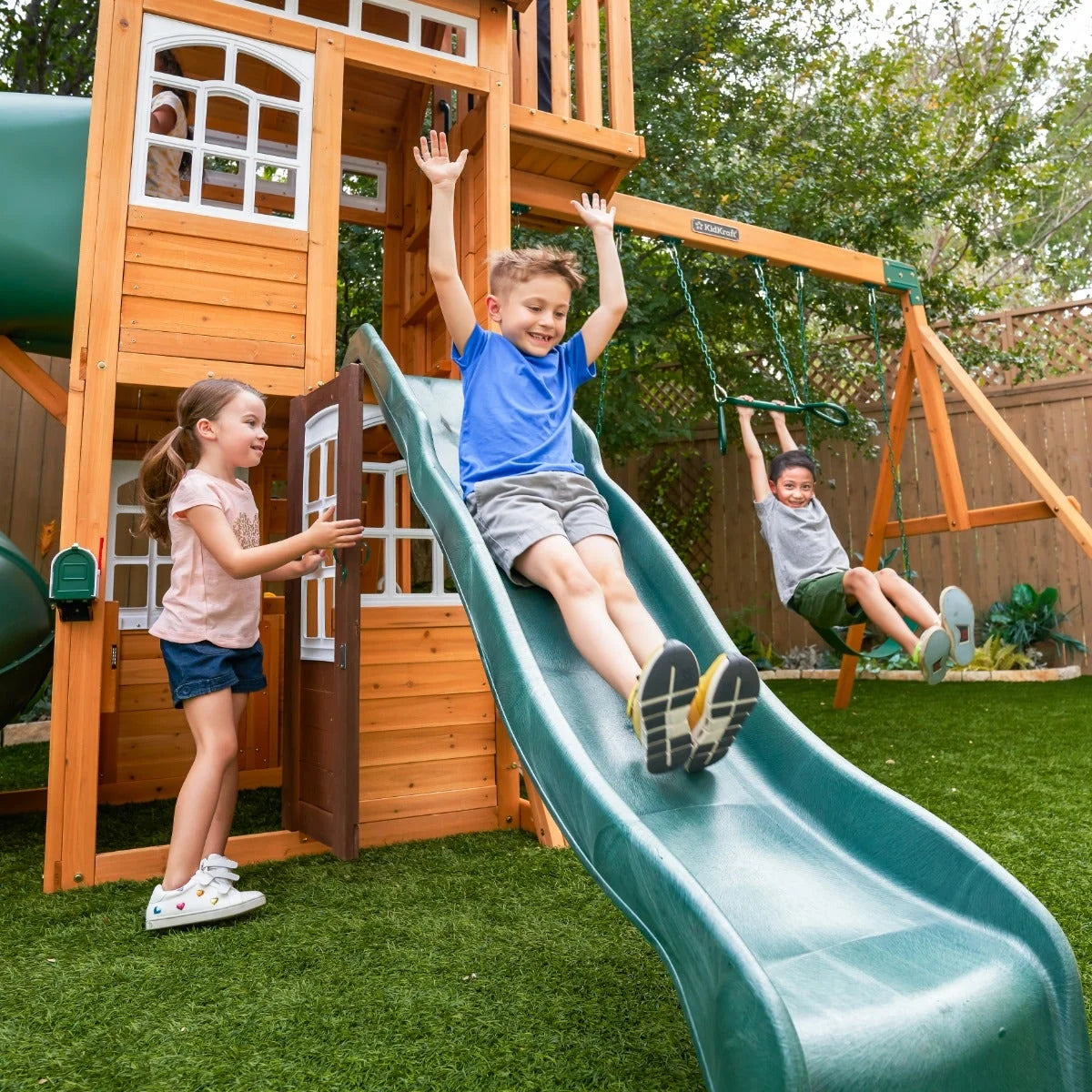 Ridgemoor Perch Swing Set - Installation Available (Assembly)